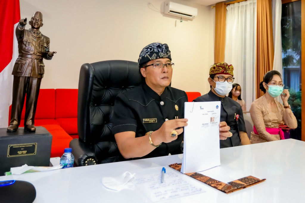 Pemkab Badung Tandatangani Perjanjian Pinjaman Dana PEN